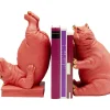 Serre-Livres Hippo Fuchsia (2/Set)