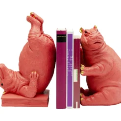 Serre-Livres Hippo Fuchsia (2/Set)