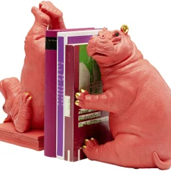 Serre-Livres Hippo Fuchsia (2/Set)