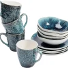 Set De Petit-Dejeuner Mustique (12/Pcs)
