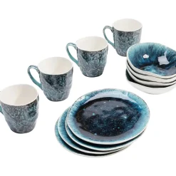 Set De Petit-Dejeuner Mustique (12/Pcs)