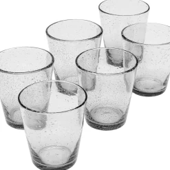 Set De Verres Bubble Transparent (6-Pcs)