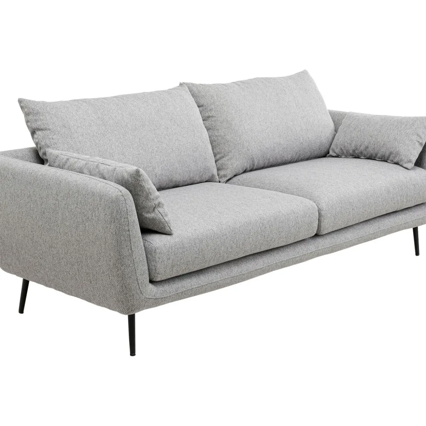 Sofa Amalfi 2-Places Gris 219Cm