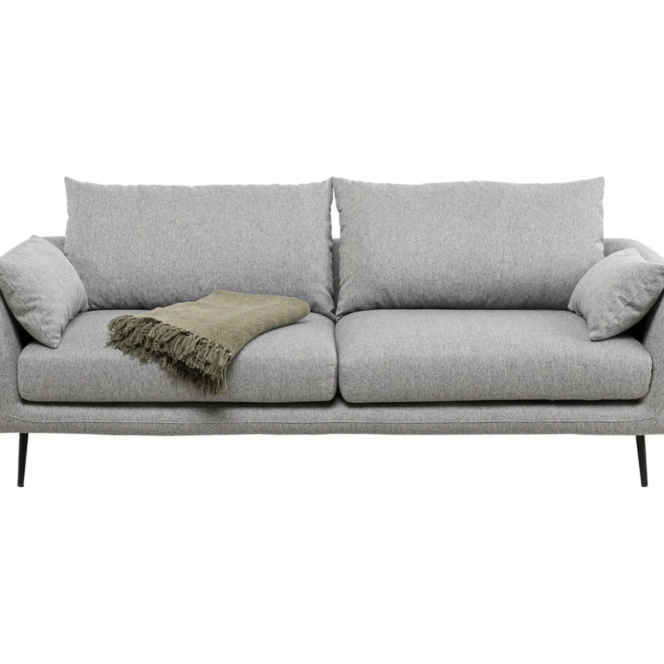 Sofa Amalfi 2-Places Gris 219Cm