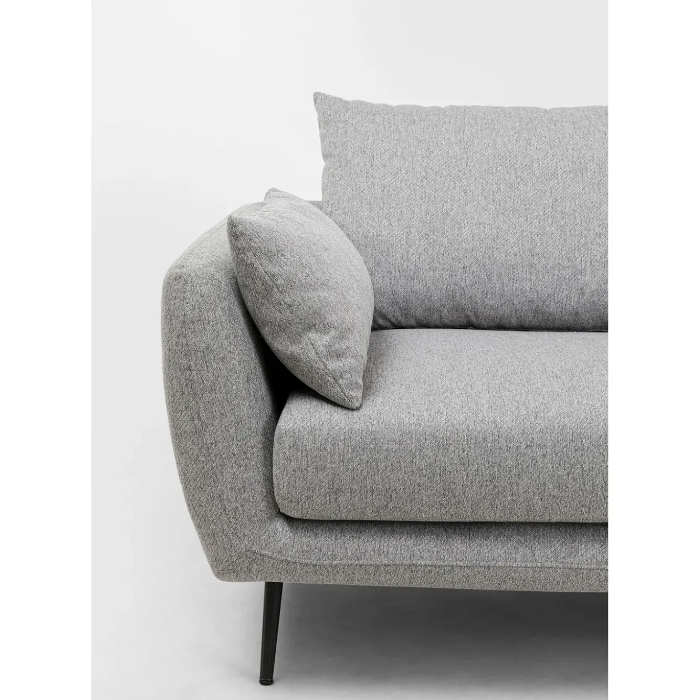 Sofa Amalfi 2-Places Gris 219Cm