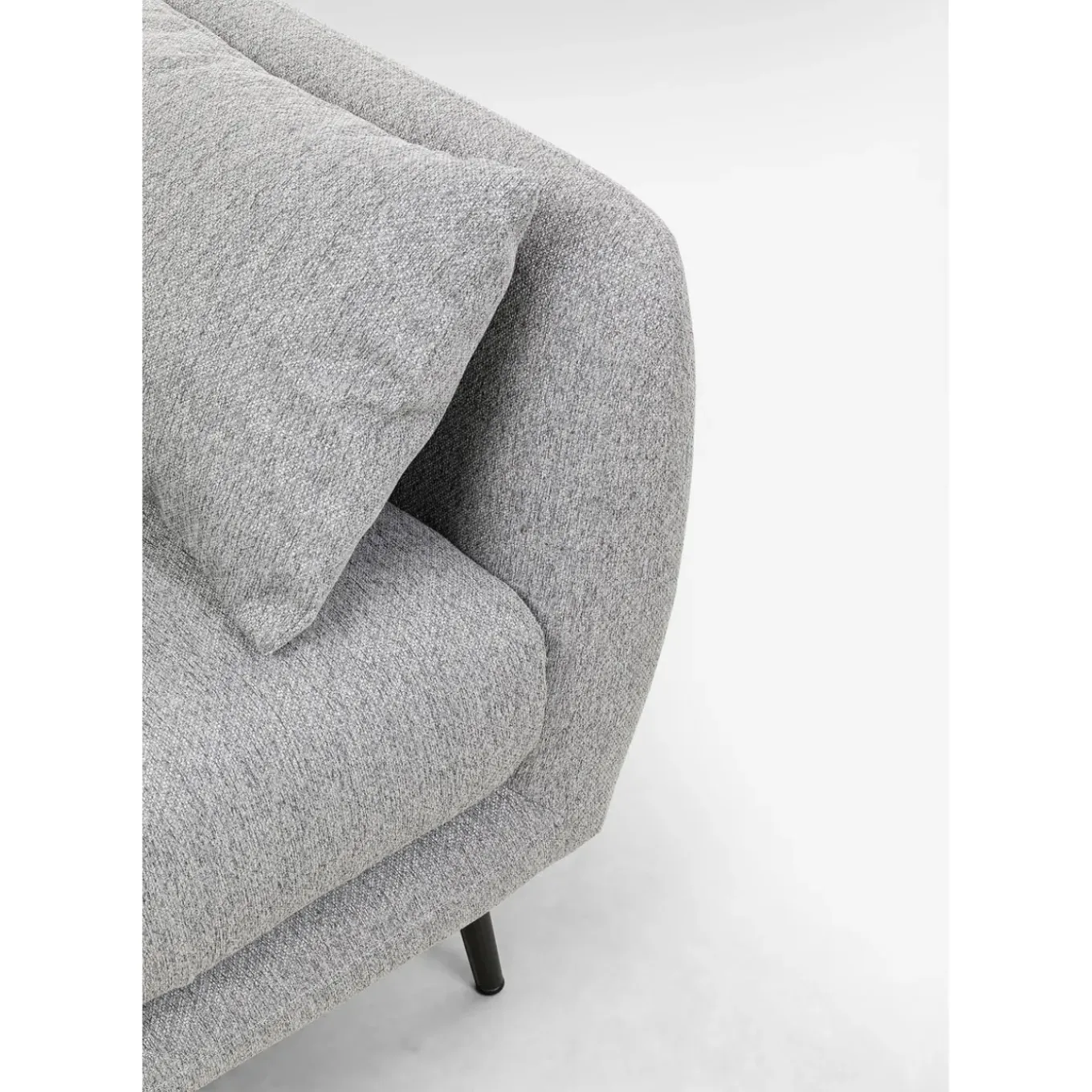 Sofa Amalfi 2-Places Gris 219Cm