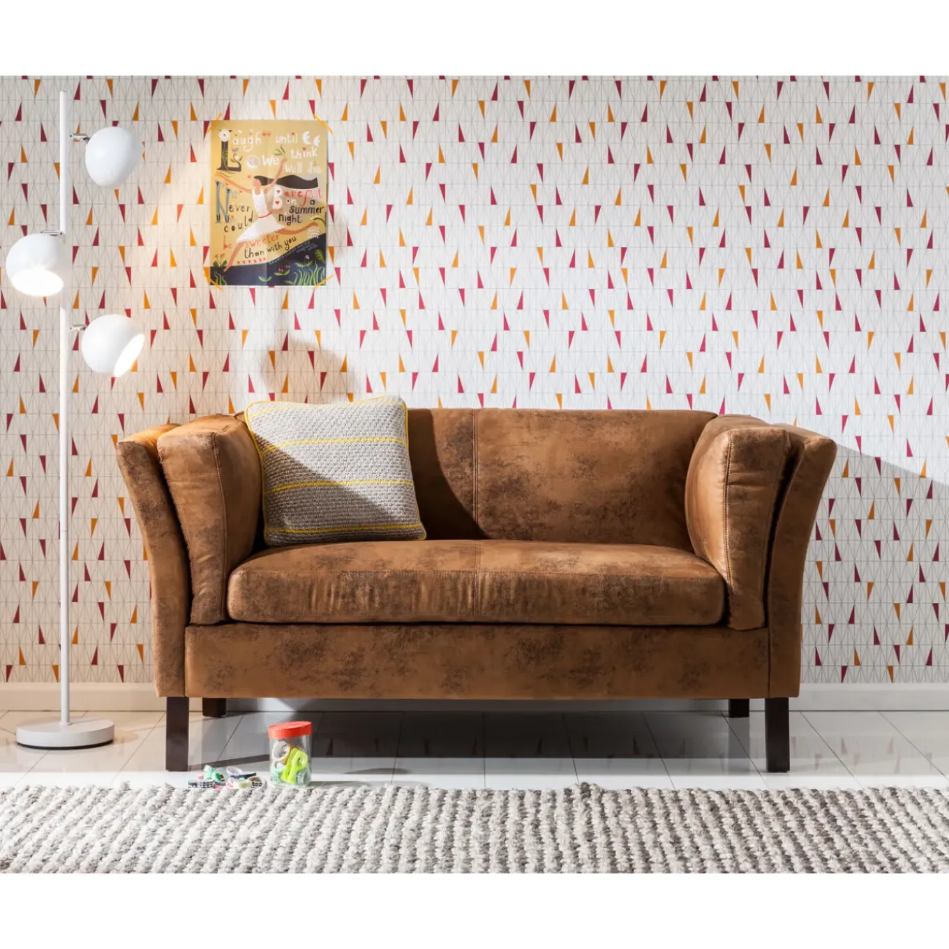 Sofa Canapése 2 Places Vintage Smart