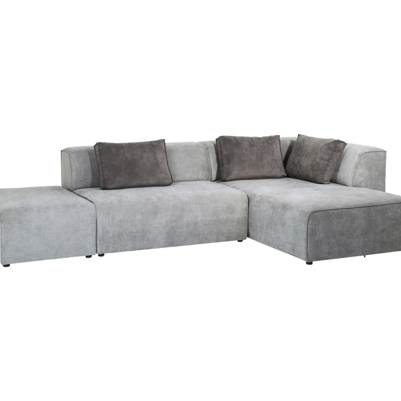 Sofa Infinity Meridienne Droite Gris
