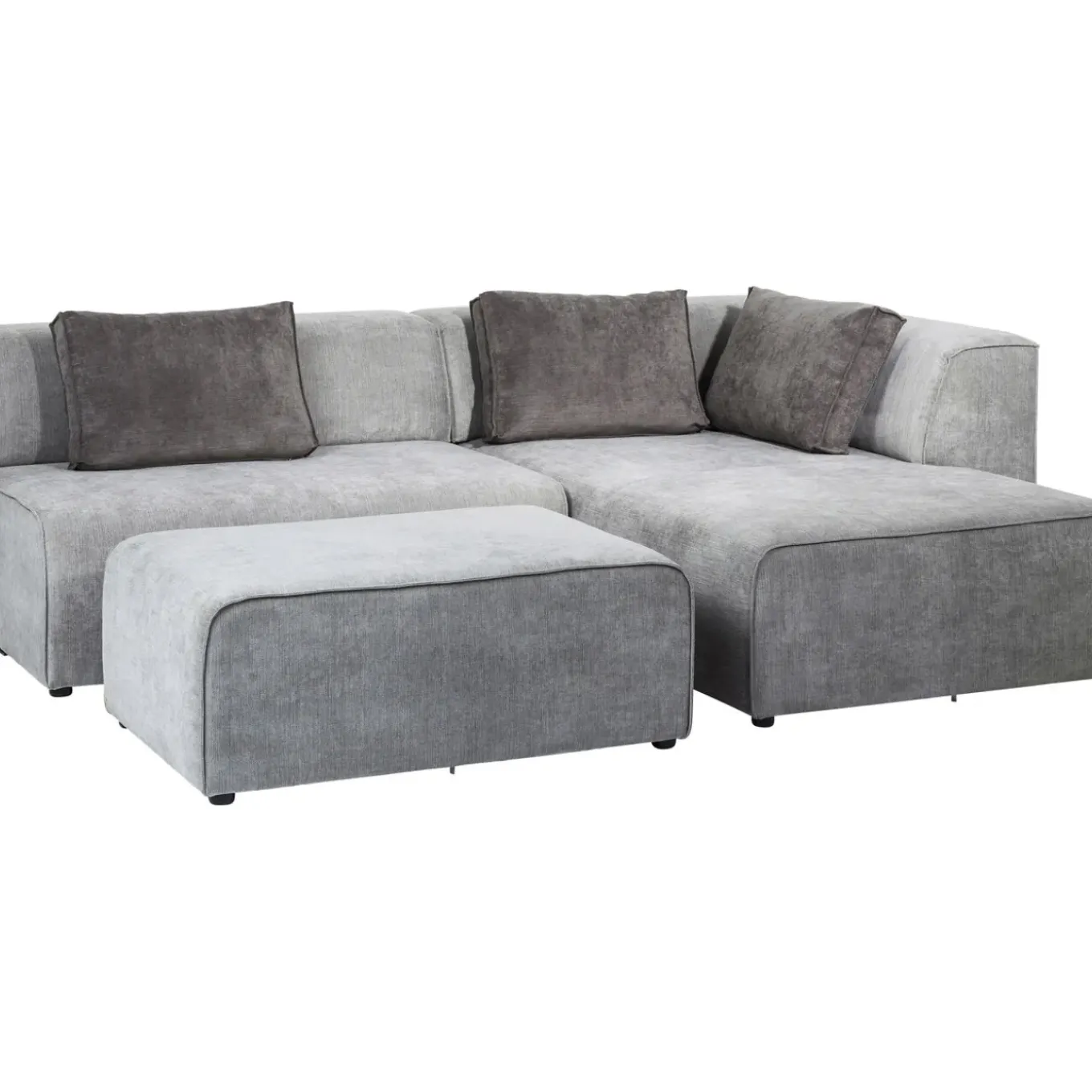 Sofa Infinity Meridienne Droite Gris