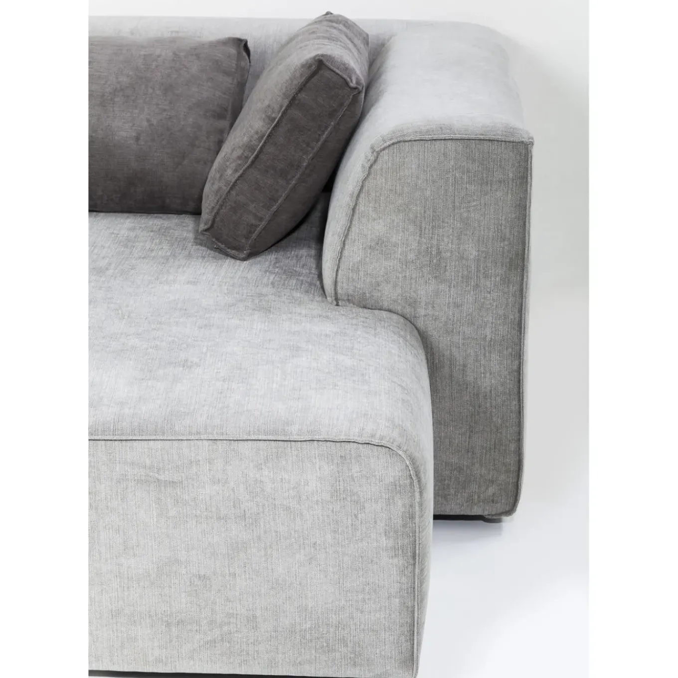 Sofa Infinity Meridienne Droite Gris