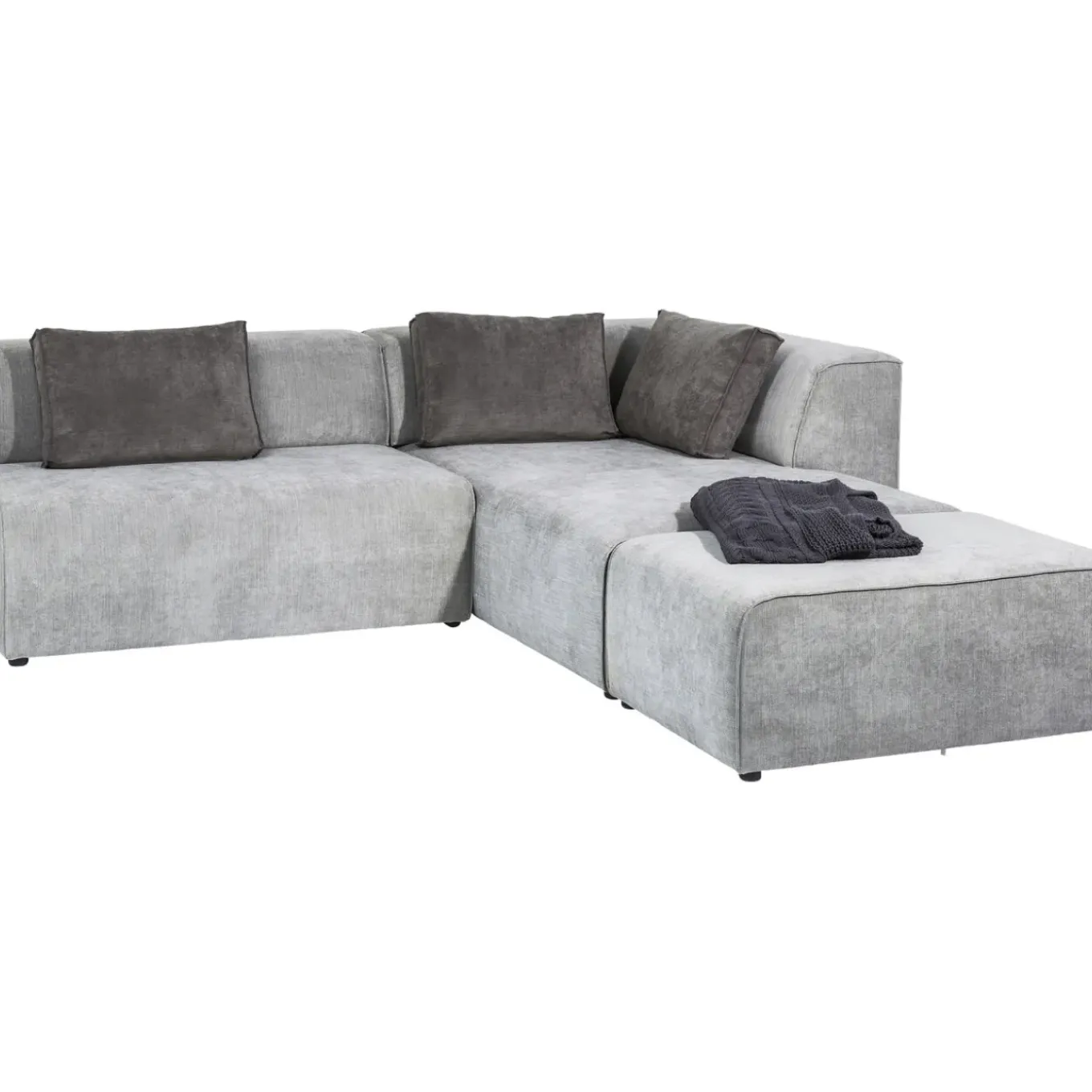 Sofa Infinity Meridienne Droite Gris