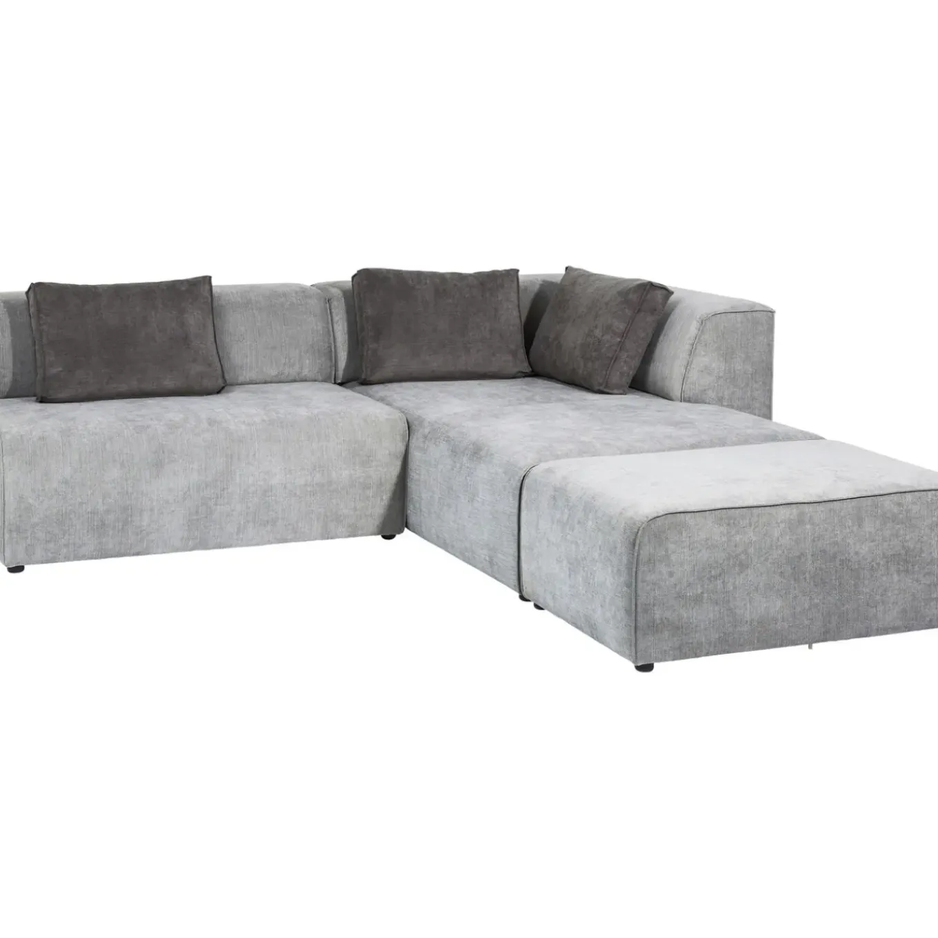 Sofa Infinity Meridienne Droite Gris
