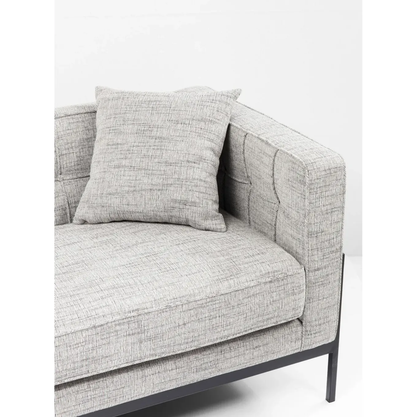 Sofa Loft 3-Places Salt & Pepper