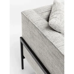 Sofa Loft 3-Places Salt & Pepper