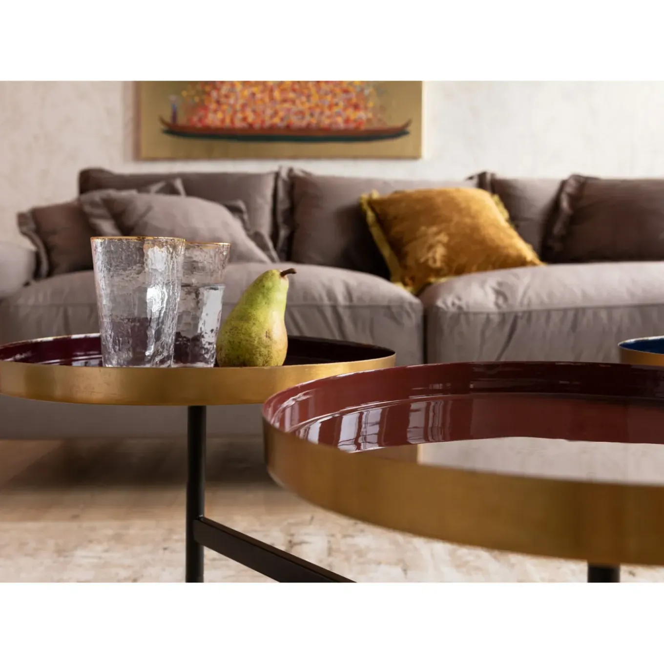 Sofa Lullaby 3-Places Taupe