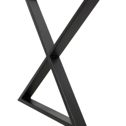 Structure Tavola Cross Noir (2/Set)