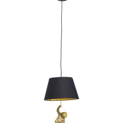 Suspension Animal Swinging Baby Ape O35Cm