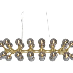 Suspension Atomic Balls Laiton 140Cm