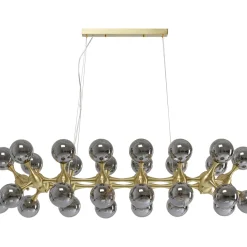 Suspension Atomic Balls Laiton 140Cm