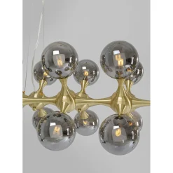 Suspension Atomic Balls Laiton 140Cm