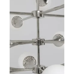 Suspension Bulb Fiction 20 Argente O102Cm