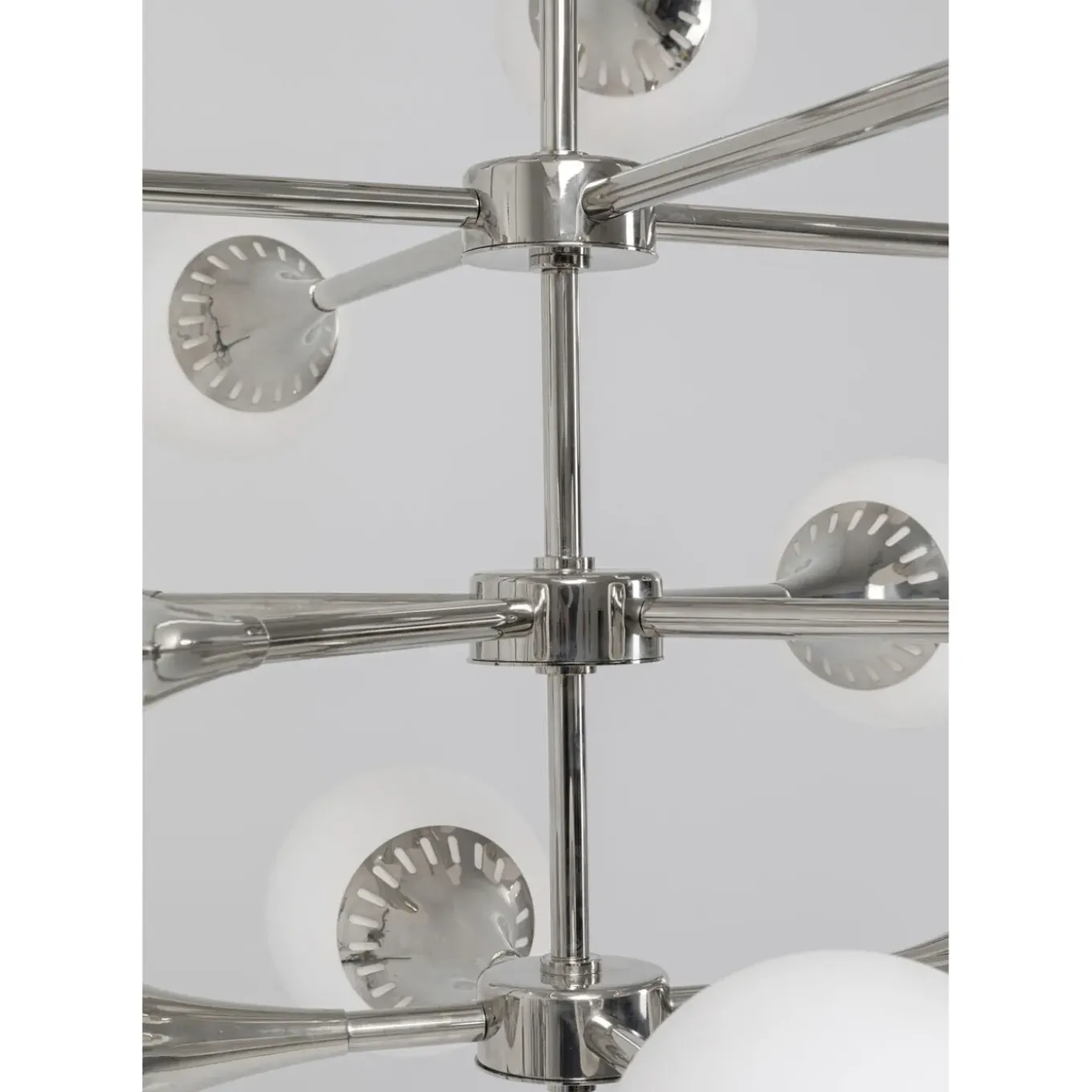 Suspension Bulb Fiction 20 Argente O102Cm