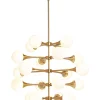 Suspension Bulb Fiction 20 Laiton O102Cm