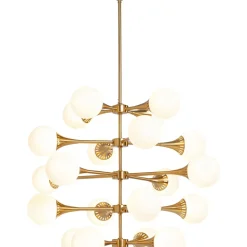 Suspension Bulb Fiction 20 Laiton O102Cm