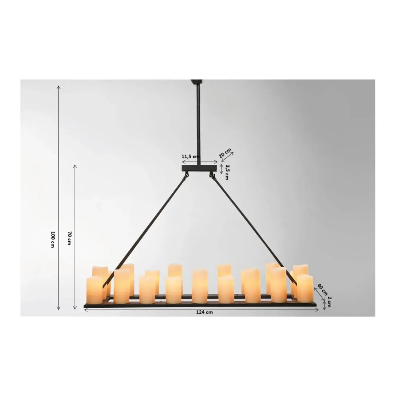 Suspension Candle Light 20