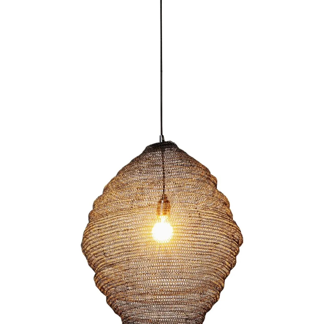 Suspension Cocoon Noir O45Cm
