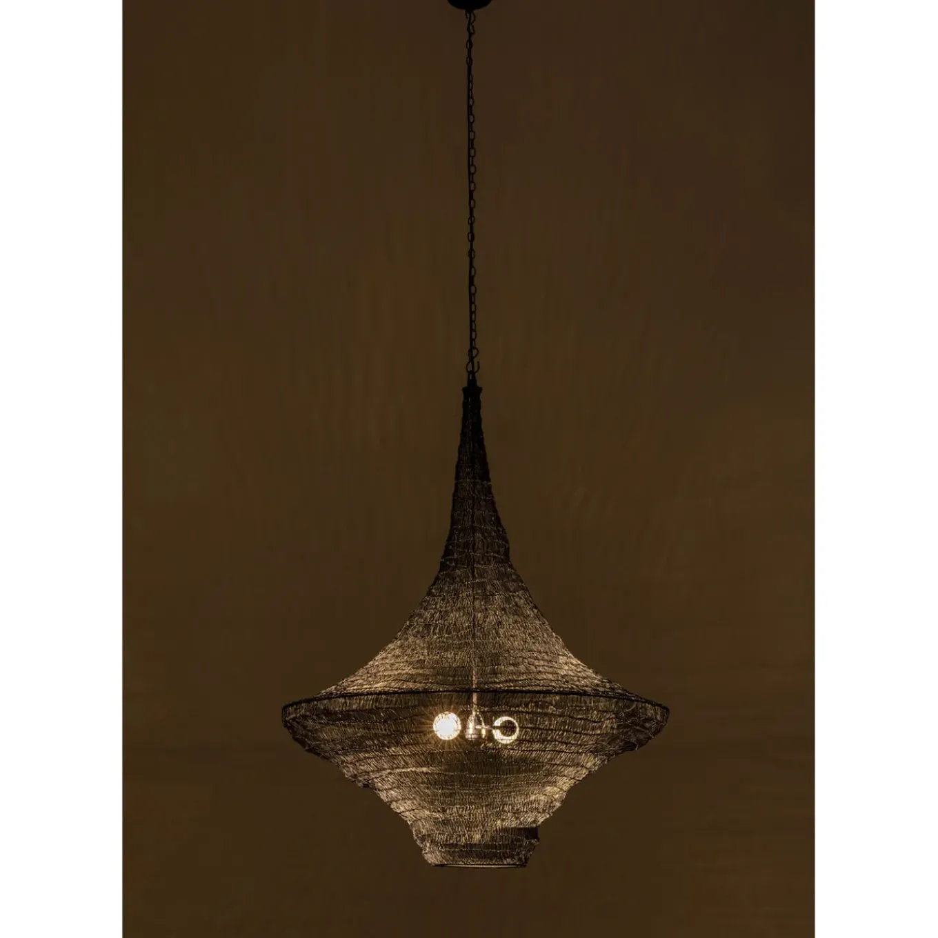 Suspension Cocoon Noir O89Cm