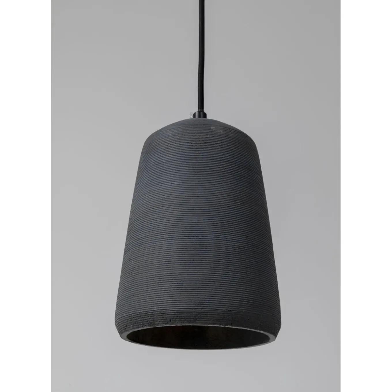 Suspension Dining Concrete Noir Tre