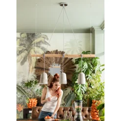 Suspension Dining Concrete Tre 120Cm