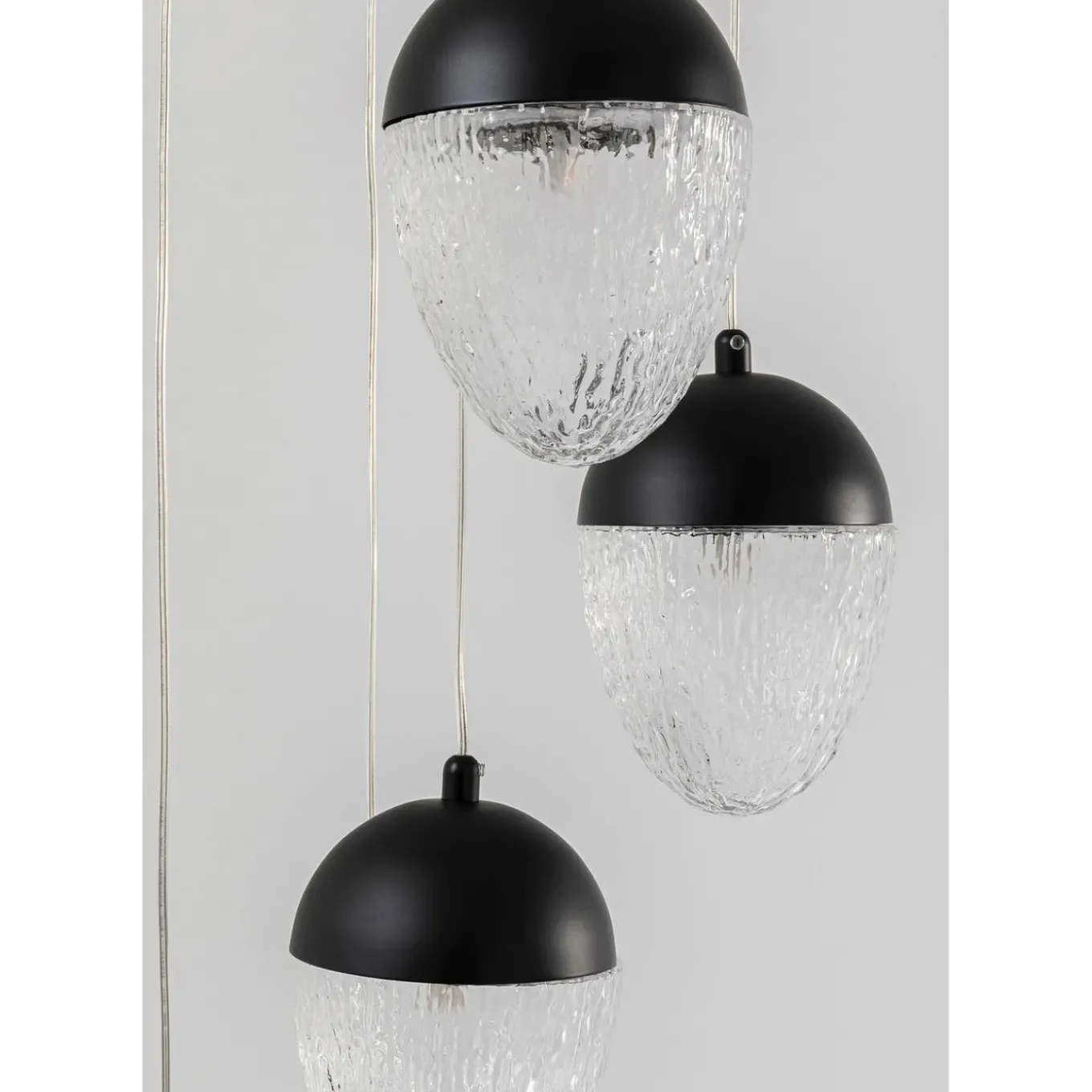 Suspension Frozen 5 Noir Mat O35Cm