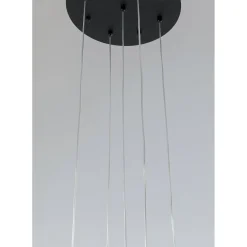 Suspension Frozen 5 Noir Mat O35Cm