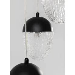 Suspension Frozen 5 Noir Mat O35Cm