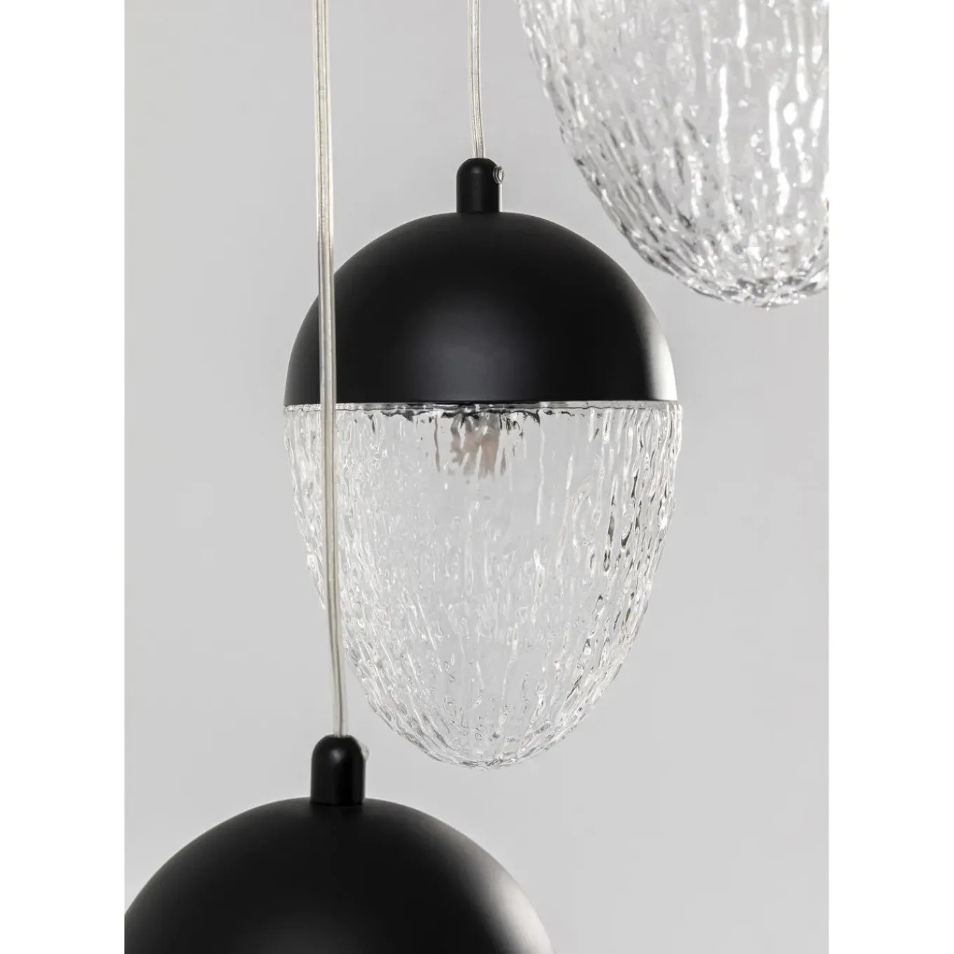 Suspension Frozen 5 Noir Mat O35Cm