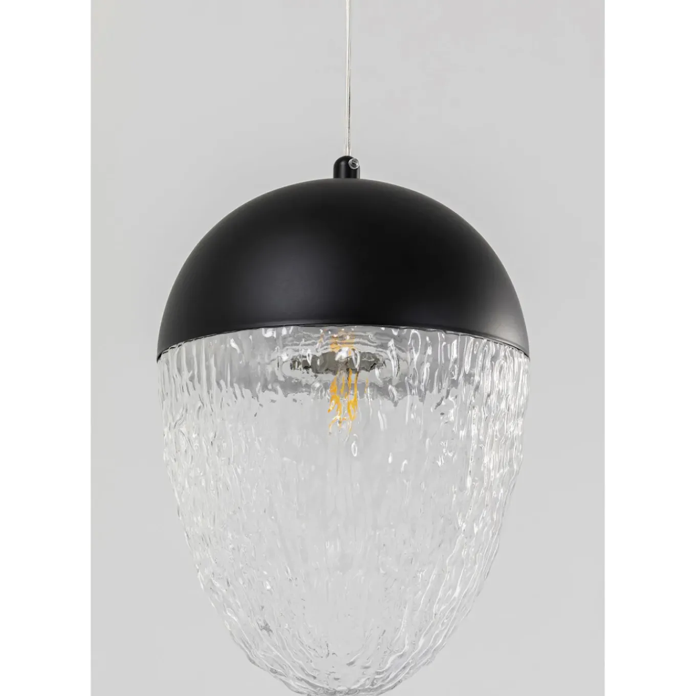 Suspension Frozen Noir Mat O20Cm