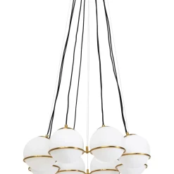 Suspension Globes Dore O71Cm