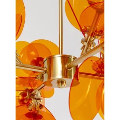 Suspension Globo Ambre 79Cm