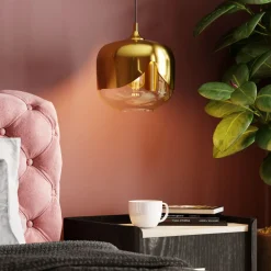 Suspension Golden Goblet O25Cm