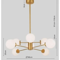 Suspension Heavenly Dore O98Cm