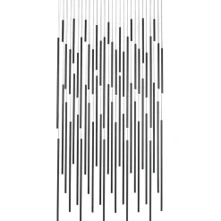 Suspension Living Vegas Deluxe Noir Mat Led