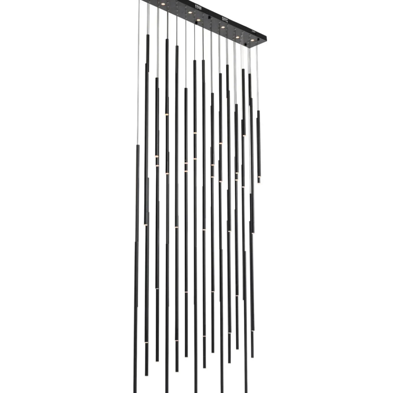 Suspension Living Vegas Deluxe Noir Mat Led