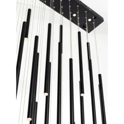 Suspension Living Vegas Deluxe Noir Mat Led