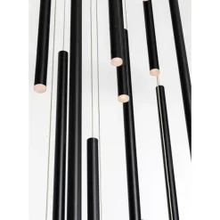 Suspension Living Vegas Deluxe Noir Mat Led