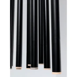 Suspension Living Vegas Noir Mat Led 120Cm