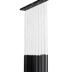 Suspension Living Vegas Noir Mat Led 120Cm