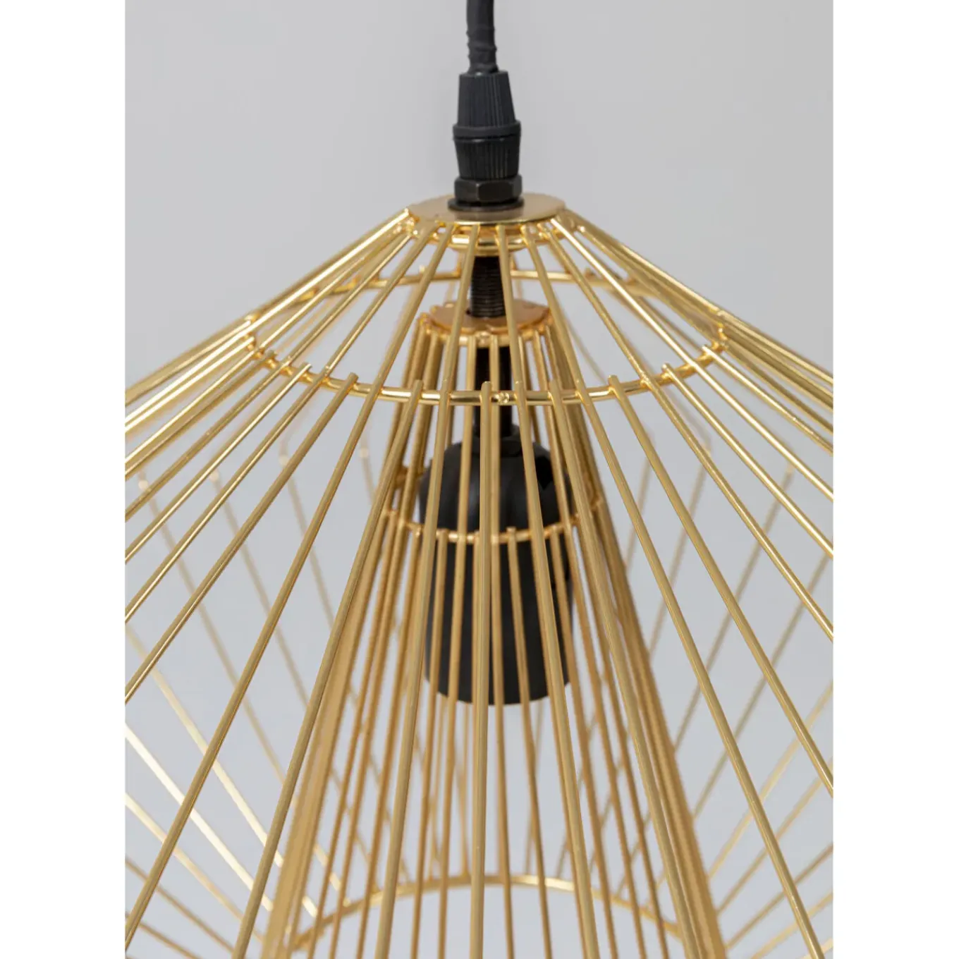 Suspension Modo Wire Rond Dore