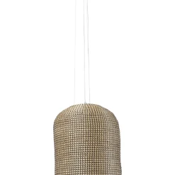Suspension Palma Marron O37Cm